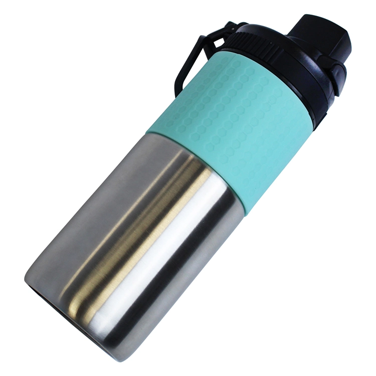 Premium 500ml Double Wall 304 Stainless Steel Flip Lock Water Bottle vacuum Flask for Outdoor